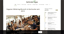 Desktop Screenshot of karlsruhe-vegan.org